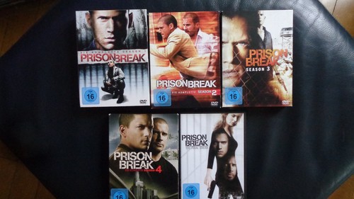 Dvd prison break staffel - staffel, 1-4