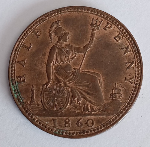 1860 victoria hochwertige half - victoria,