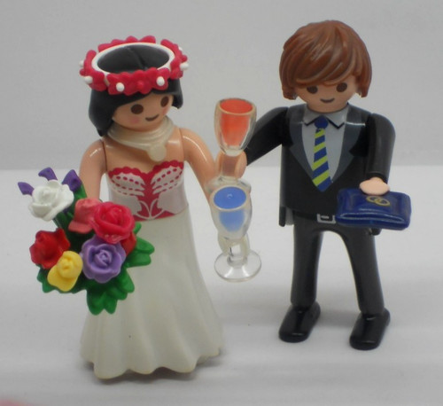 Braut und bräutigam figur - braut,