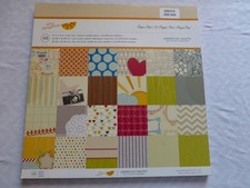 Designpapier, Motivpapier 12x12"/ 30,5x30,5cm, Amy Tangerine/American Crafts