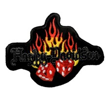 Harley davidson patch dices - davidson,