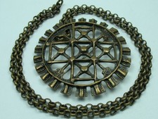 Anhänger Bronze David Andersen Unn Tangerud Norwegen mit original Kette