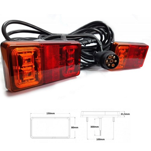 Led rückleuchten set - led, 7