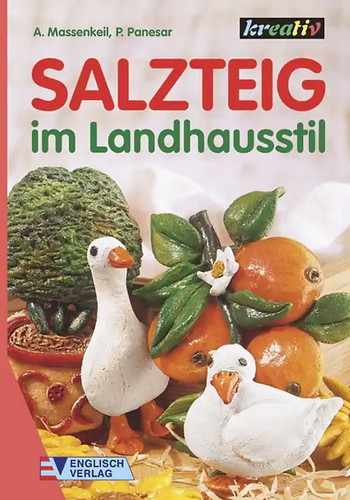 Salzteig landhausstil - salzteig, im