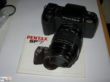 SET: Pentax SF7 SLR Kamera +