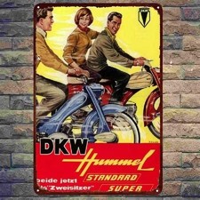 Blechschild DKW Hummel