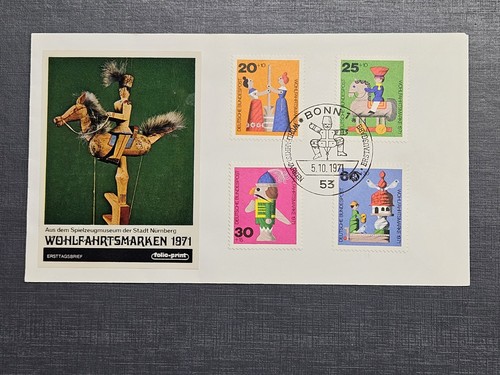 1971 bund fdc erstagsbrief - 1971,