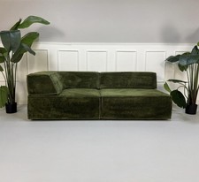 COR Trio Designer Sofa Stoff Grün Garnitur Modular