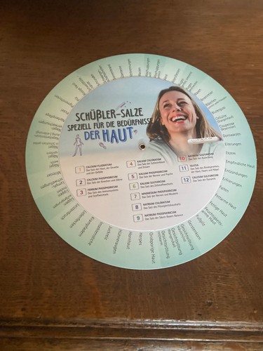 Drehscheibe schüßler salzen - drehscheibe,