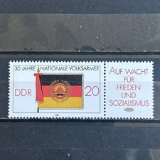 DDR MiNr 3001 mit Zwischenfeld