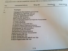 HADRA  freitragendes Schiebetor  mit elektr. Antrieb  4000 x 800mm und Tor