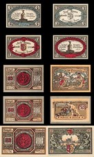 5 x Notgeld, FREIENWALDE