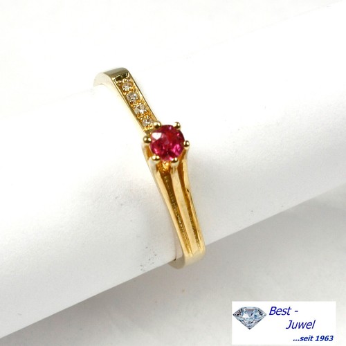 Ring 585 gold - ring,