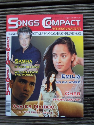 Notenheft songs compact - songs,