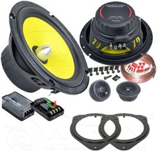 GROUND ZERO LAUTSPRECHER für AUDI TT FV 8S ab 2014 Heck Seite 2-Wege 150W #AT27