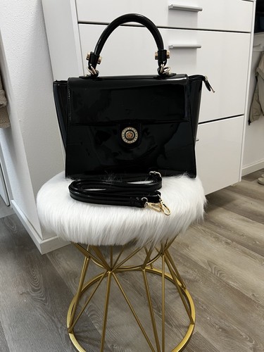 Kunstlackleder tasche mit - kunstlackleder,