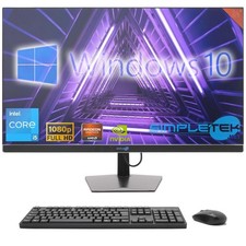 All IN One I5 24 " Win 10 RAM 16 GB SSD 4 TB Gpu GTX1660 PC Starr Editing Gaming