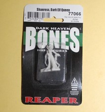Reaper Miniatures - Dark Haven - Bones - Shaeress, Dunkelelfenkönigin 77066