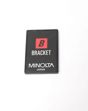 MINOLTA B  Bracket CARD N.1935