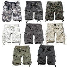 Brandit Vintage Shorts Classic kurze Cargo Bermuda Hose Military Army Camo Neu