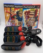 Buzz ! - das Große + Musik + Mega Quiz + Controller Buzzer - Playstation 2 PS2