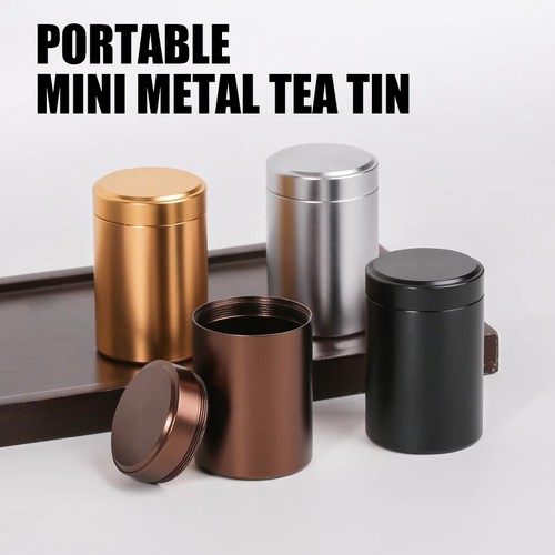 Tragbare mini metall - tragbare, teedose