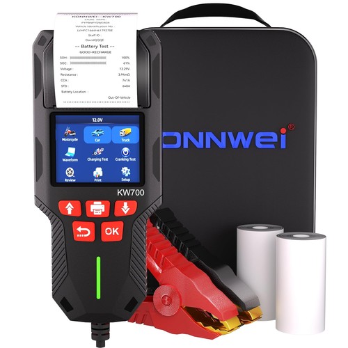 Batterietester mit drucker 12v - batterietester,