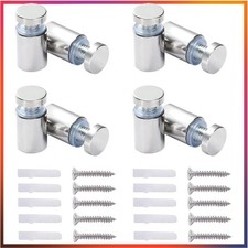 16er Set Edelstahl Glas