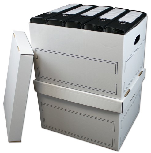 Archivbox mit deckel - archivbox,
