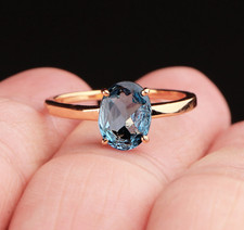 18k gelb vergoldet blau - 18k, topas