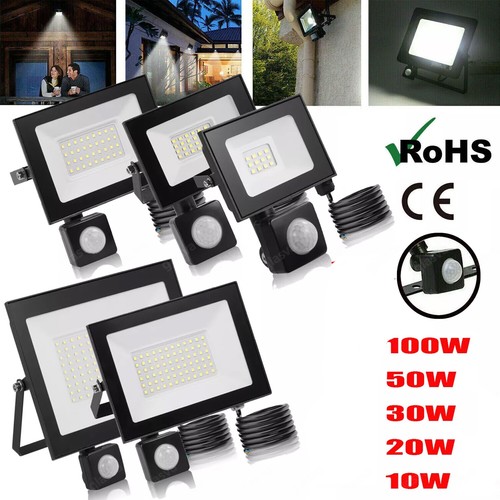 Led fluter mit bewegungsmelder - fluter,