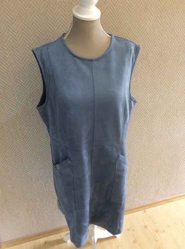 Kleid veloursleder - ,