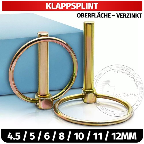 Stahl klappsplint 5mm - stahl,