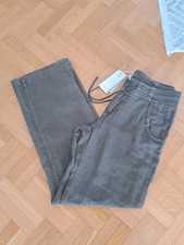 Mac Leinen Stoff Hose neu