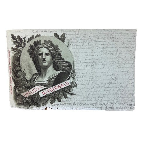 Postkarte bingen rüdesheim - postkarte,