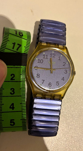 Swatch quarz armbanduhr blaues - quarz,
