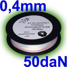100m professionelle Dyneema Drachenschnur 0,4mm 50daN