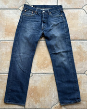 Levi's 501 Original Fit Jeans Herren - W34 L32, low tides blue (dunkelblau) 