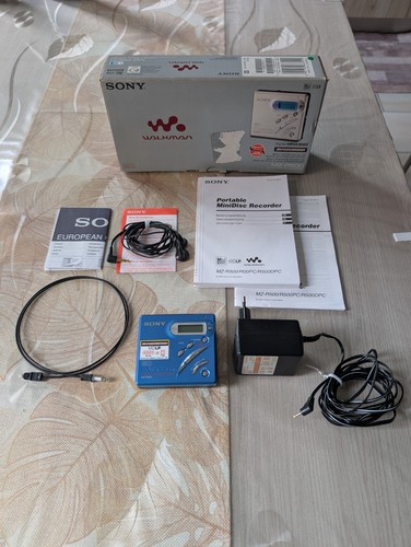 Minidisc recorder r500 mdlp - minidisc,