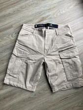 G-Star Cargohose Herren 36 kurz beige Rovic ZIP Relaxed 1/2