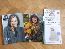 4x Strickzeitschriften FAM