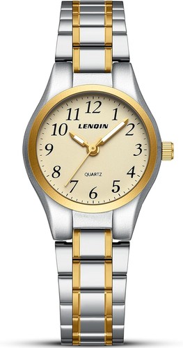 Lenqin damenuhr edelstahl - ln,