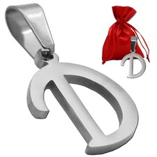 1 Kettenanhänger Buchstabe