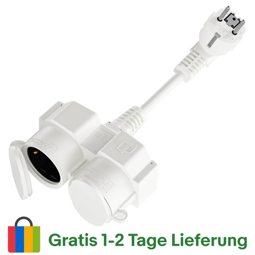 Doppelstecker für steckdose - doppelstecker,