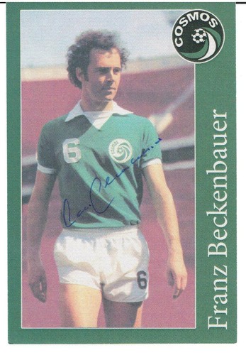 Franz beckenbauer ak - beckenbauer, †