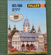 Faller  -- Modellbau Jahres Katalog 1987/88 #171119