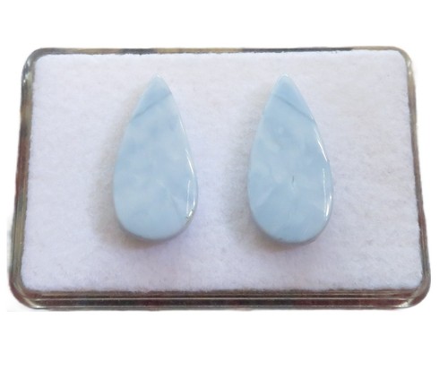 Paar blauer opal blue - 1, owyhee