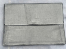 HERREN Konferenzmappe Dokumententasche Schreibmappe schwarz LEDER NEUWERTIG