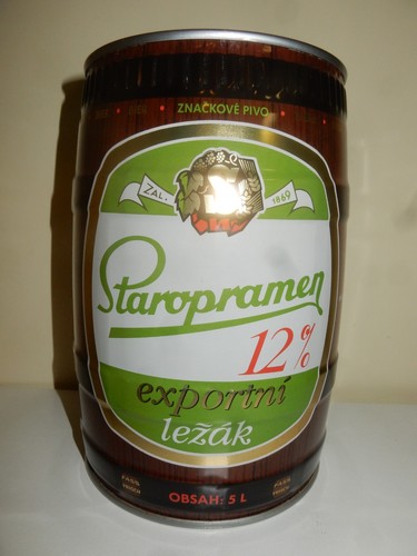 Staropramen party keg gallon - keg,