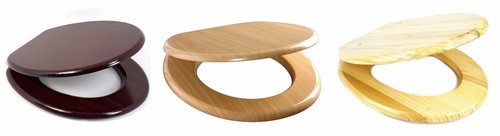 Neu slow close holz - holz, wc